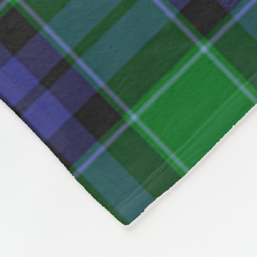 Graham van Menteith Plaid Fleece Deken (Hoek)