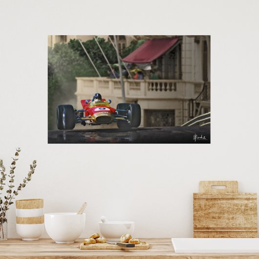 Graham's Monaco '68 Poster (Keuken)