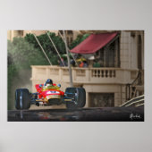 Graham's Monaco '68 Poster (Voorkant)