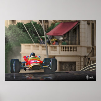 Graham's Monaco '68 Poster