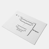 "GRAHAM'S NUMBER" DEURMAT (Schuin)