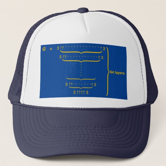 "GRAHAM'S NUMBER" TRUCKER PET (Voorkant)
