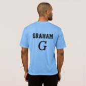 "Graham's nummer. . . omdat grootte belangrijk is" T-shirt (Achterkant volledig)