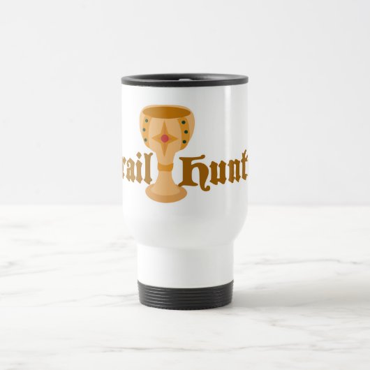 Grail Hunter Fun Collect Time Slogan Reisbeker (Center)