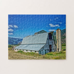Grain Barn Montana. Legpuzzel