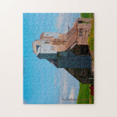 Grain Elevator Idaho. Jigzaag Puzzle Legpuzzel (Verticaal)