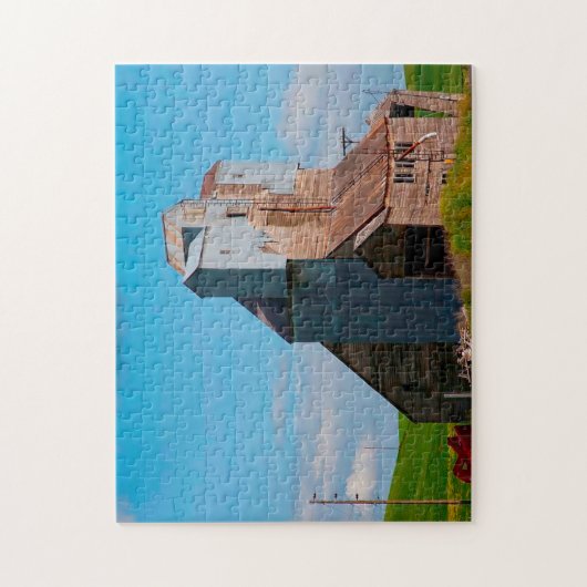 Grain Elevator Idaho. Legpuzzel (Verticaal)