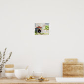 Grain Silo door Tiffany Bohrer Print (Keuken)