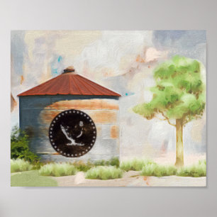 Grain Silo door Tiffany Bohrer Print