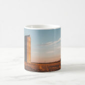 Grain Silo Golden Hour Mug - Rustic Texas Morning  Koffiemok (Center)