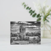 Grain Silo - Temple Hill, KY Briefkaart (Staand voorkant)