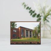 Grainger County Courthouse - Rutledge, TN Briefkaart (Staand voorkant)