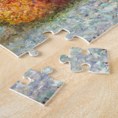 Grainstacks White Frost Monet Fine Art Legpuzzel (Zijkant)