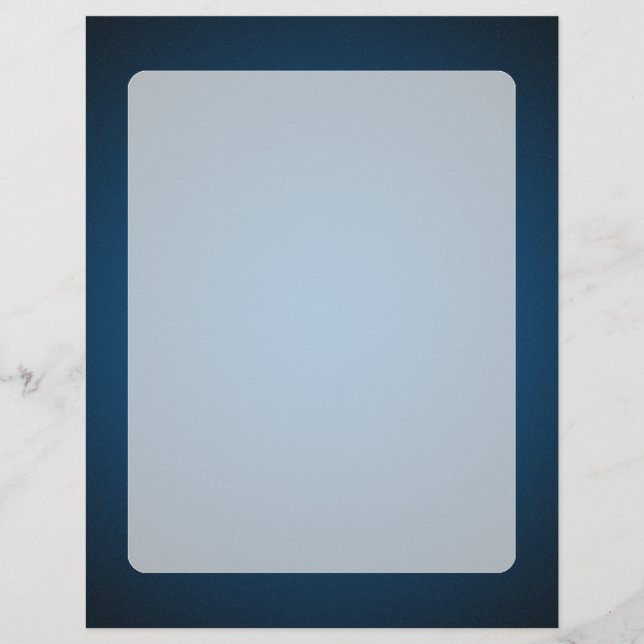 Grainy Blue-Black Vignette (Voorkant)