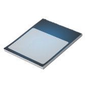 Grainy Blue-Black Vignette Notitieblok (Linkerzijde)