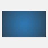 Grainy Blue-Black Vignette Rechthoekige Sticker (Voorkant)