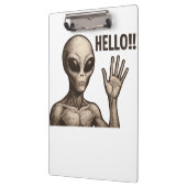 Grainy Encounter: de buitenaardse begroeting Klembord (Links)