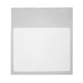 Grainy Gray Artsy Background Notitieblok (Voorkant)