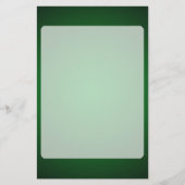 Grainy Green-Black Vignette Briefpapier (Voorkant)