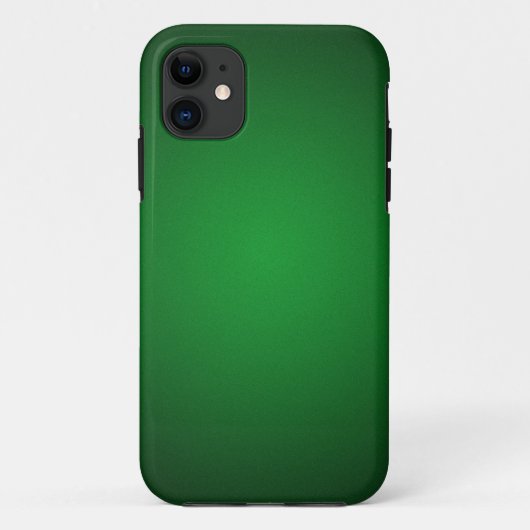 Grainy Green-Black Vignette Case-Mate iPhone Case (Achterkant)