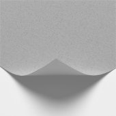 Grainy Plain Grey Kleurontwerp Cadeaupapier (Hoek)