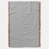 Grainy Plain Grey Kleurontwerp Deken (Voorkant Verticaal)