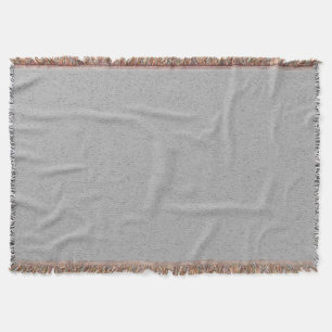 Grainy Plain Grey Kleurontwerp Deken