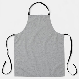 Grainy Plain Grey Kleurontwerp Schort