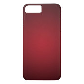 Grainy Red-Black Vignette Case-Mate iPhone Case (Achterkant)