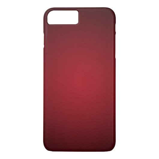 Grainy Red-Black Vignette Case-Mate iPhone Case (Achterkant)