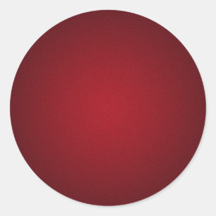Grainy Red-Black Vignette Ronde Sticker