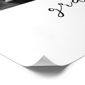 Gram en ik gepersonaliseerde Afbeelding cadeau voo Poster (Hoek)