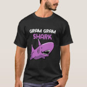 Gram-Gram Haai Grappig Familie Oma Gram T-shirt (Voorkant)