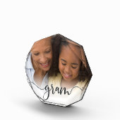 Gram | Grandma Script Overlay Fotoblokken (Rechts)