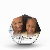 Gram | Grandma Script Overlay Fotoblokken (Voorkant)