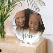 Gram | Grandma Script Overlay Fotoblokken