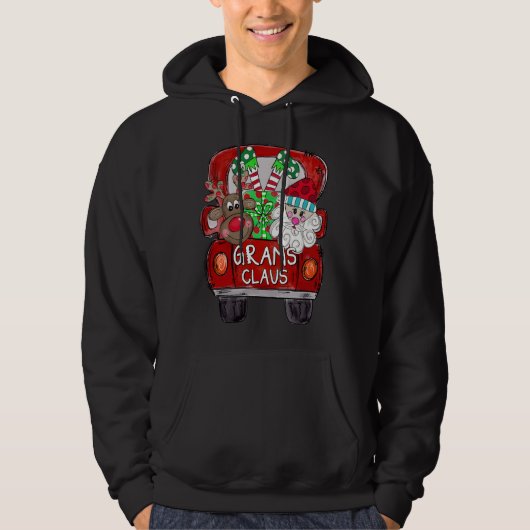 Gram Kerstmis - Rendieren en Sinterklaas Hoodie (Voorkant)