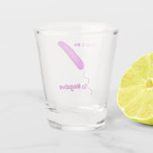 Gram Negative Microbiology Pun Shot Glas (Achterkant)