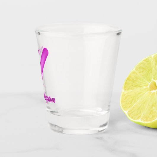 Gram Negative Microbiology Pun Shot Glas (Rechts)