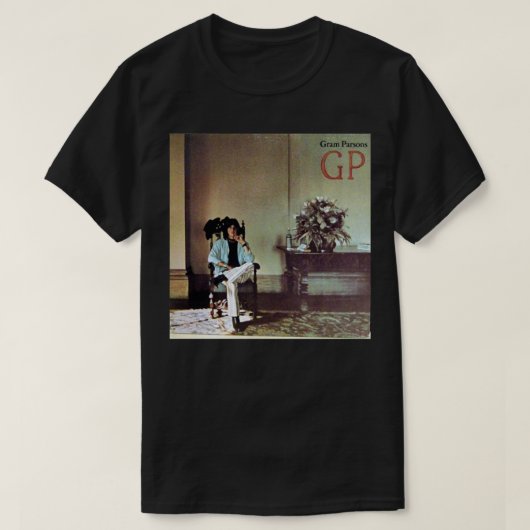 Gram Parsons, Country, Rock, GP Classic T-Shirt (Design voorkant)