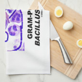 Gram-positieve Bacillus anthracis (Bacteria) Theedoek (Quarter Fold)