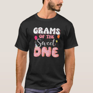 Gram van de geboorte op 1 Doughnut 1St B-Da T-shirt