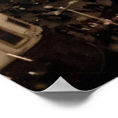 Gram Via de Madrid en España Poster (Hoek)