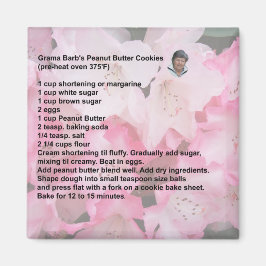 Grama Barb's pindakaas koekjes magneet