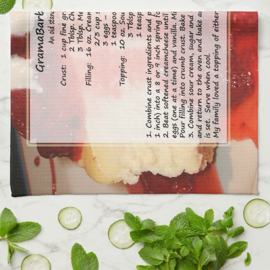 GramaBarb's Tsjetsjeense keukenhanddoek (Gevouwen)