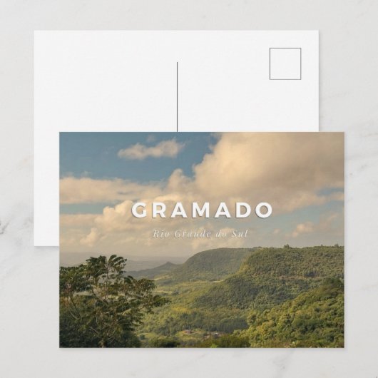 Gramado - Rio Grande do Sul Briefkaart (Voorkant / Achterkant)