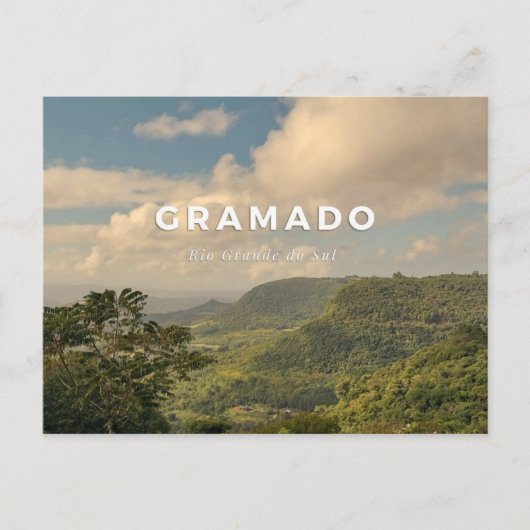 Gramado - Rio Grande do Sul Briefkaart (Voorkant)