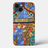 Gramatica Stained-Glass Window iPhone / iPad case (Achterkant)
