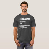 Grambo Tough Badass Grandma of Grandpa Dont Mess T-shirt (Voorkant volledig)