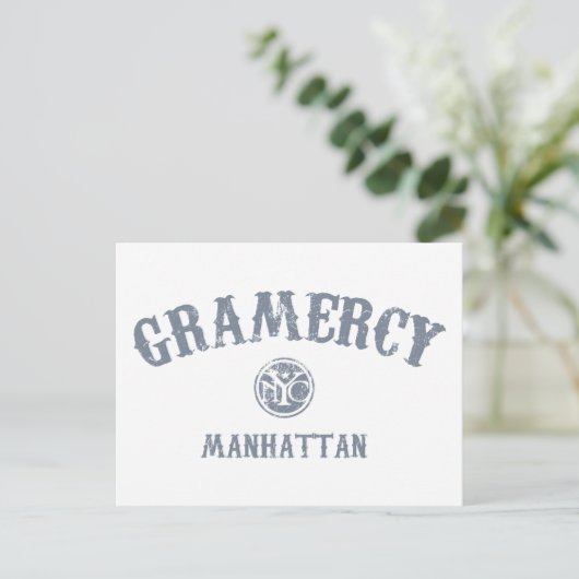 Gramercy Briefkaart (Staand voorkant)